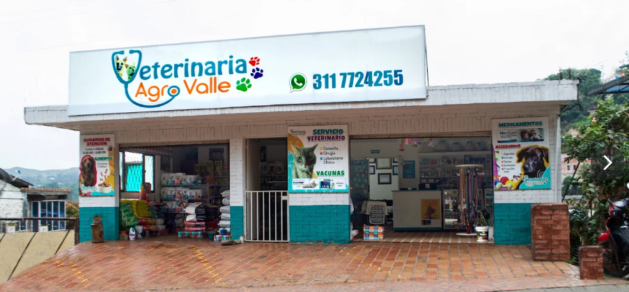 Fachada de Veterinaria Agro Valle
